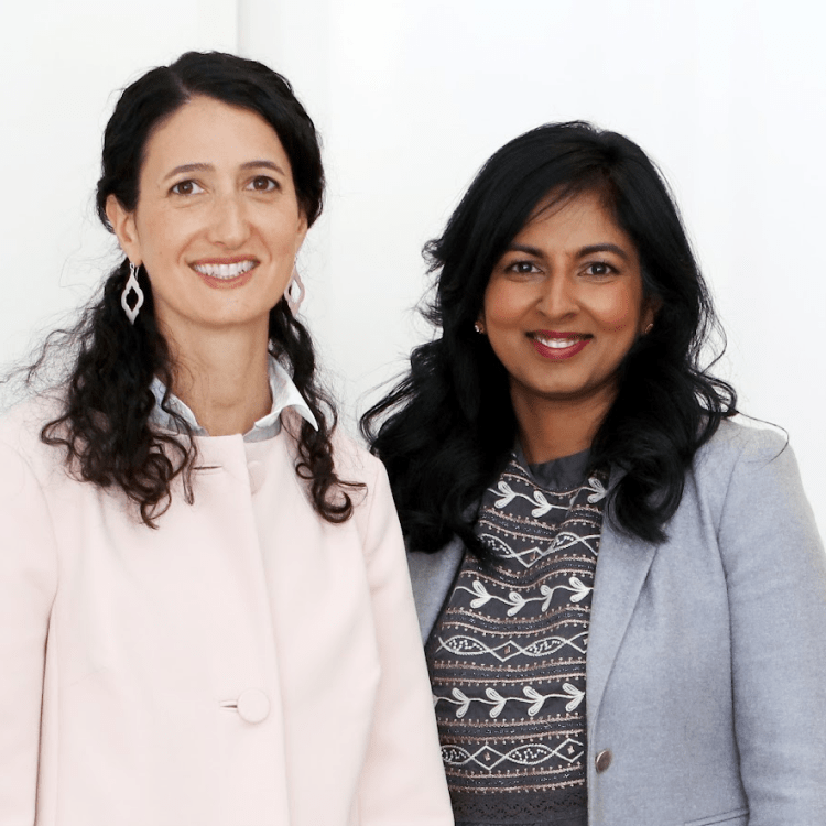 Viji and Kelly